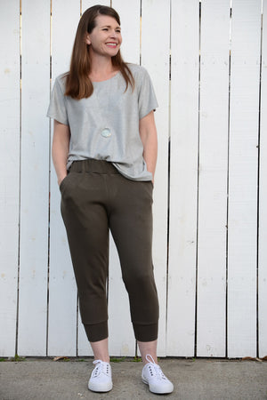 Skye Joggers Pattern - Women's Sweatpants Pattern - Sew Track Pants  - Blank Slate Patterns