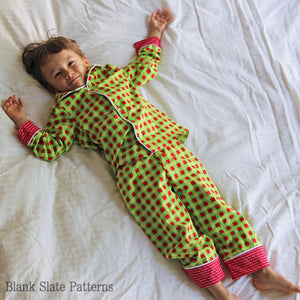 Lazy Day Pajamas pdf sewing pattern by Blank Slate Patterns