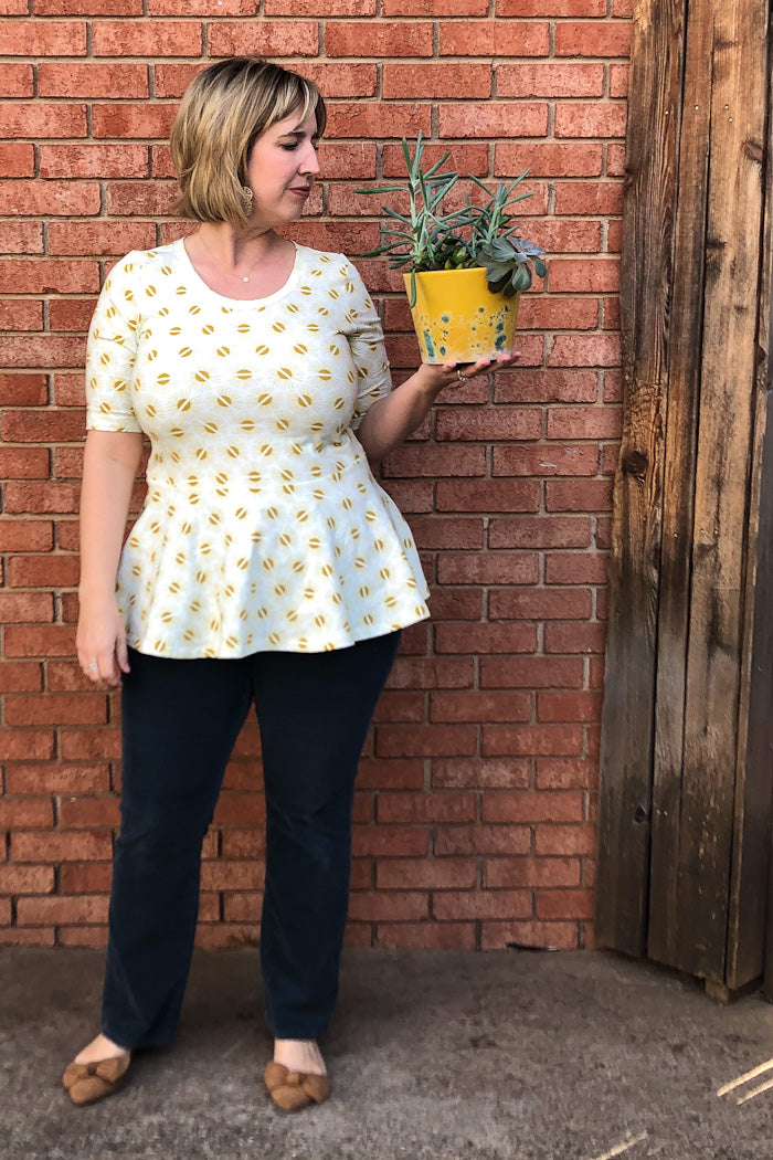 Verbena Dress & Peplum Top
