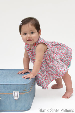 Raleigh Dress Pattern -  Baby Dress Pattern by Blank Slate Patterns