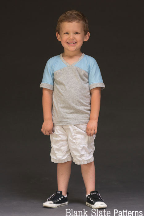 Just a Jersey Tee pdf sewing pattern by Blank Slate Patterns