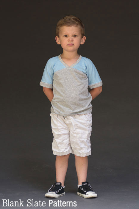 Just a Jersey Tee pdf sewing pattern by Blank Slate Patterns