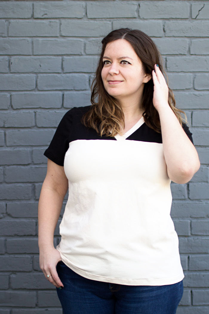Juniper Jersey - Women's T-Shirt Sewing Pattern by Blank Slate Patterns
