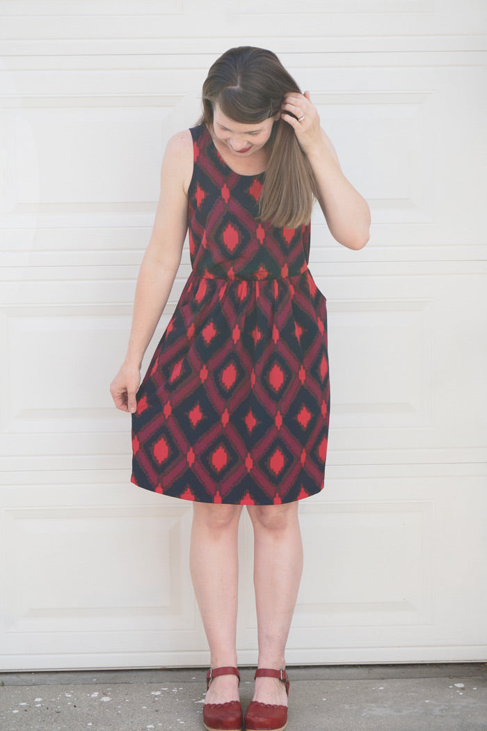 Catalina Dress Pattern by Blank Slate Patterns - Tank version