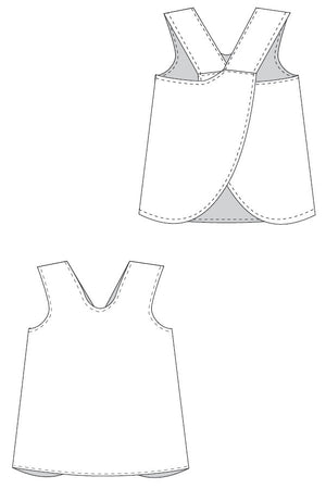 Dress Line Drawing