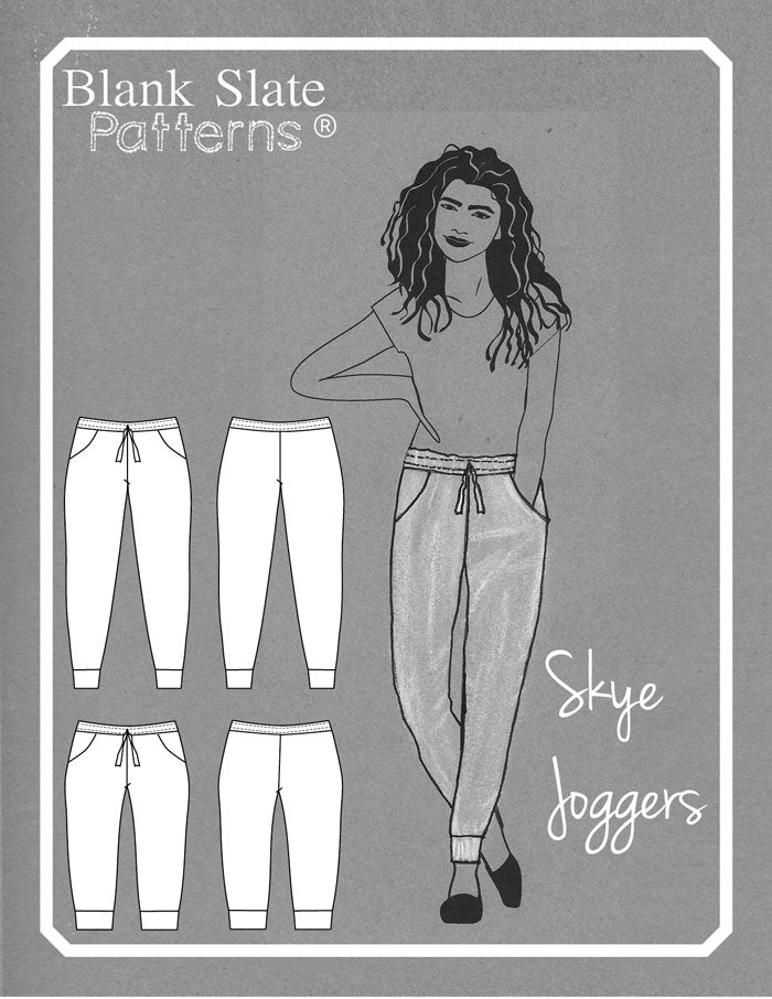 Womens joggers pattern sale