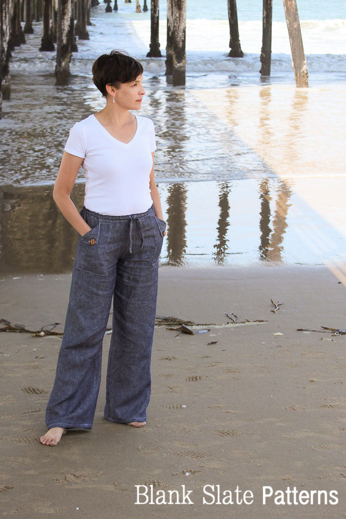 Resort Collection Womens Mila Beach Pants Crops  Shorts