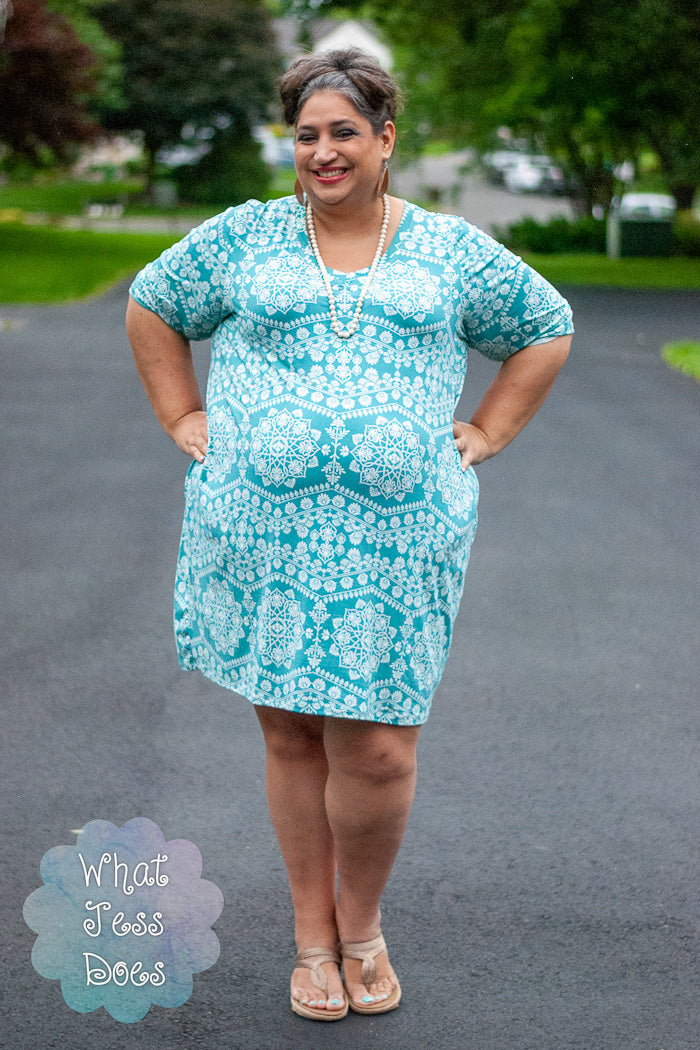 Nona T-shirt Dress - Blank Slate Patterns Nona T-shirt Dress - Blank Slate Patterns