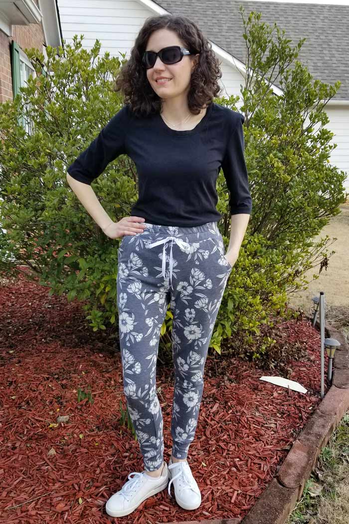 Ankle length - Skye Joggers Pattern - Women's Sweatpants Pattern - Sew Track Pants  - Blank Slate Patterns