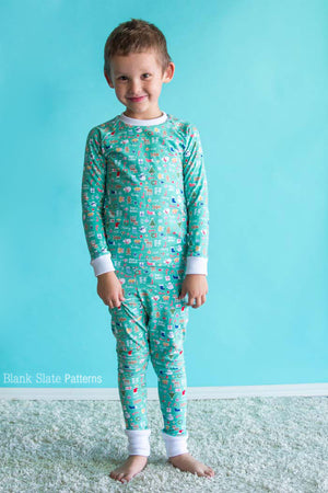 Dreamtime Jammies - Kids Pajama Pattern from Blank Slate Patterns - Family Matching PJs