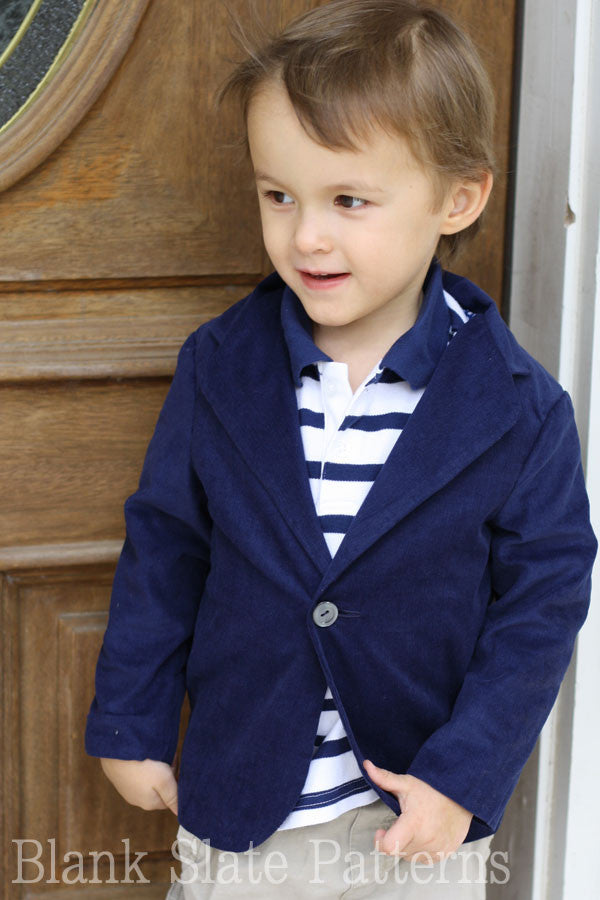 Basic Blazer Sewing Pattern - Blank Slate Patterns