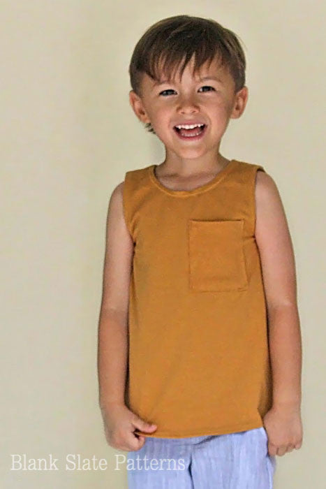 Blank Slate Basics Blank Tank pdf sewing pattern