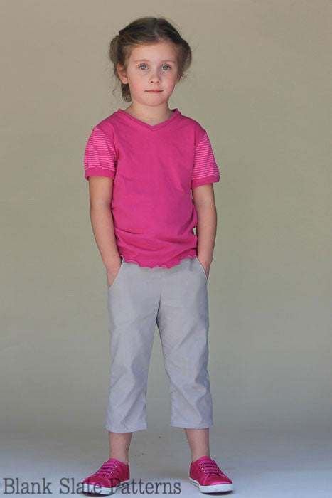 Blank Slate Patterns Clean Slate Pants/Capris/Shorts pdf pattern