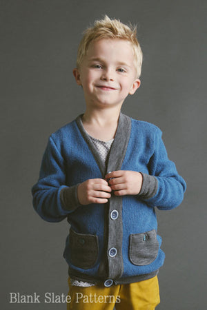 Cool Cardigan pdf sewing pattern from Blank Slate Patterns