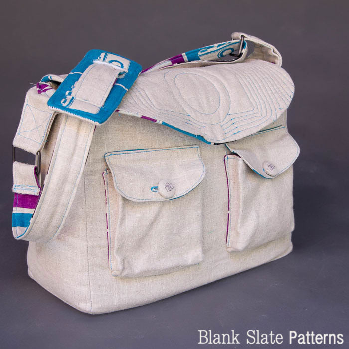 Quilted Camera Bag Sewing Pattern - Blank Slate Patterns
