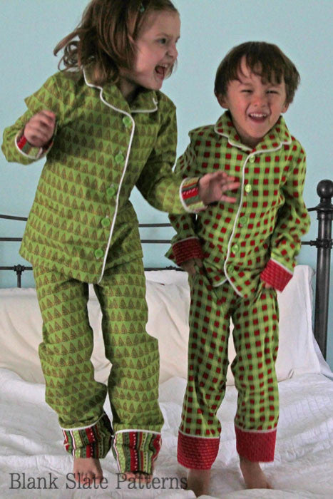 Lazy Day Pajamas pdf sewing pattern by Blank Slate Patterns