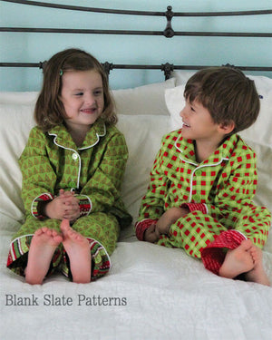 Lazy Day Pajamas pdf sewing pattern by Blank Slate Patterns
