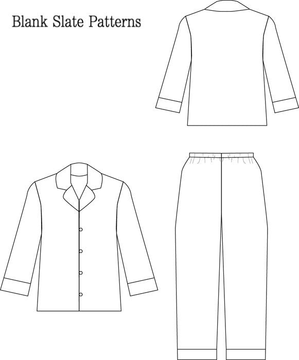 Printable Pajama Template