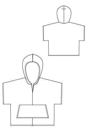 Baja Hoody PDF Sewing Pattern swim cover up from Blank Slate Patterns