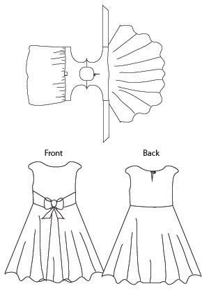 The Amaryllis Dress - 1950s inspired wrap or walkaway dress PDF Sewing Pattern by Blank Slate Patterns
