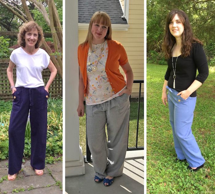 Blank Slate Oceanside Pants pattern review by Your Rosie