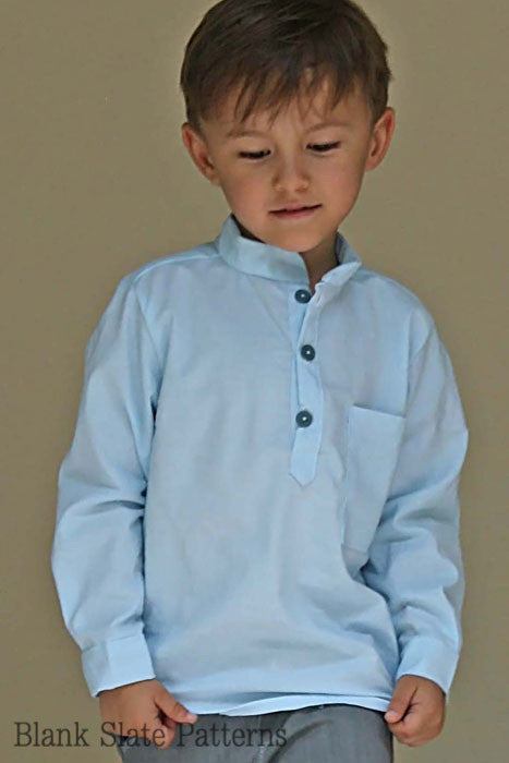 Prepster Pullover pdf sewing pattern by Blank Slate Patterns