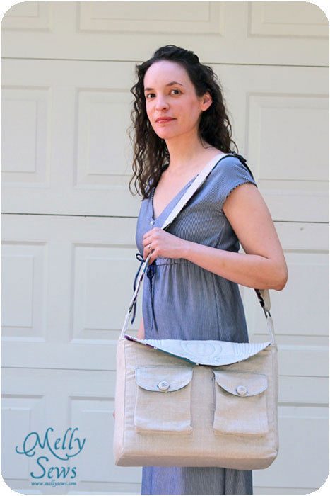 Quilted Camera Bag pdf sewing pattern by Blank Slate Patterns