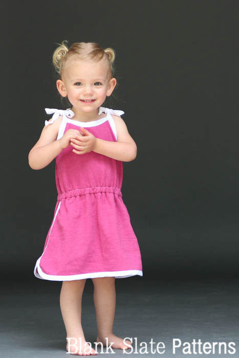 Retro Romper pdf sewing pattern by Blank Slate Patterns