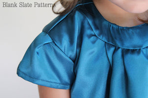 Tiny Bubbles Dress pdf sewing pattern by Blank Slate Patterns 