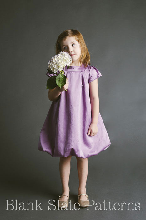 Tiny Bubbles Dress sewing pattern - Blank Slate Patterns